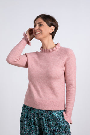 Lily & Me LM23505P Darcy Pink Plain Jumper