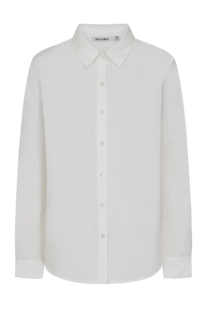 Alice Collins Ladies Taylor Shirt White