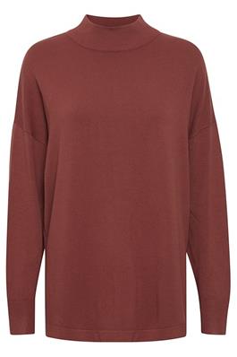 B.Young Loose Turtleneck 20815304 Hot Chocolate