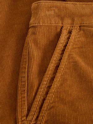 White Stuff Twister Cord Trousers Mid Tan