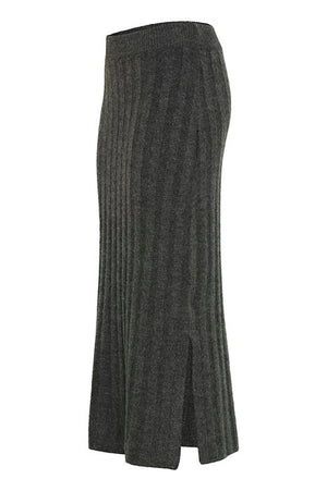 B.Young Bymarianne Slim Skirt 20815645 Grey Melange