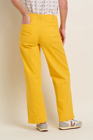 Brakeburn Patch Front Pocket Trouser Yellow