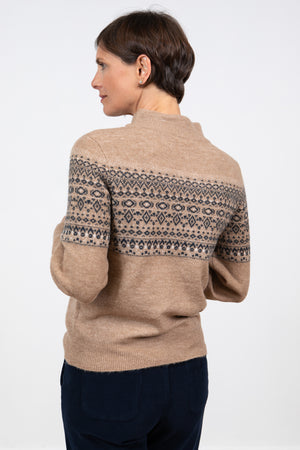 Lily & Me LM23509TP Isle Taupe Jumper