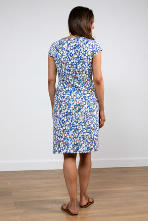 Lily and Me Harbourside Dress Confetti Cobalt