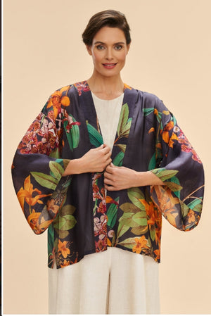 Powder Botany Bliss Kimono Charcoal