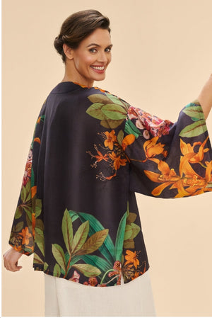 Powder Botany Bliss Kimono Charcoal