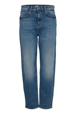 B.Young 20815198 Byloetta Mom Jean Mid Blue