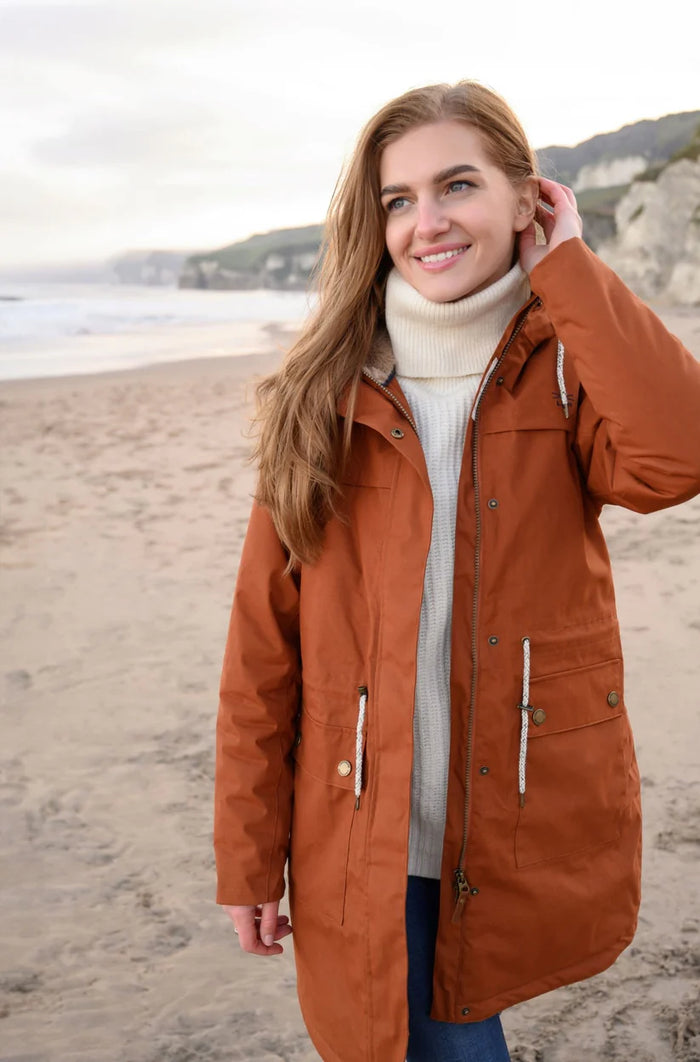 Lighthouse Ladies Isobel Coat Rust