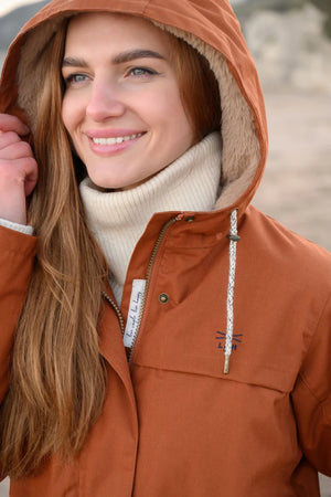 Lighthouse Ladies Isobel Coat Rust