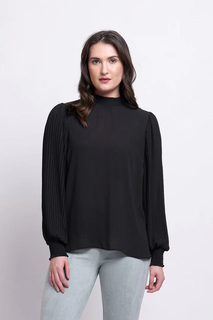 Foil Influential Top Black