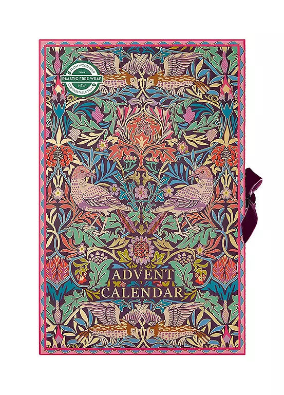 William Morris Home Bird & Yare 24 Day Advent Calendar (24 Bath & Body Products)