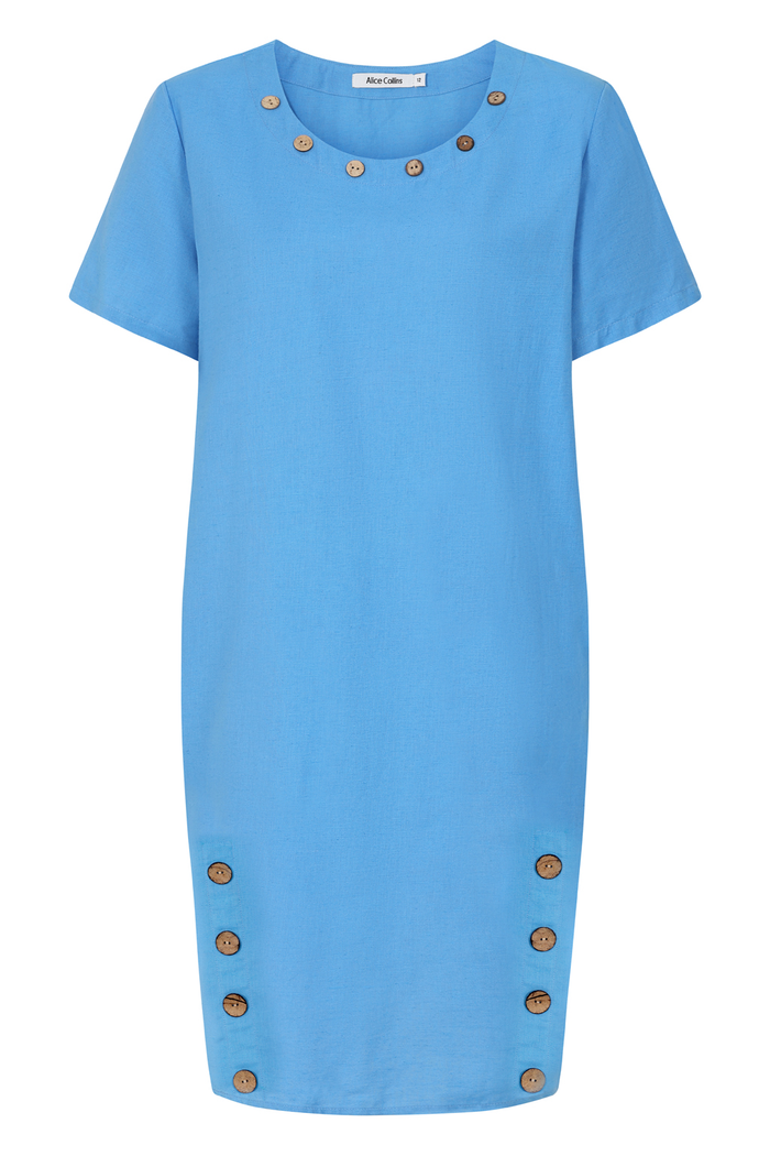 Alice Collins Tranquil Blue Patty Dress