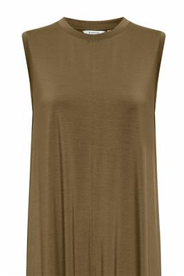 B.Young Womens 20813284 Byrexima Burnt Olive SS Dress