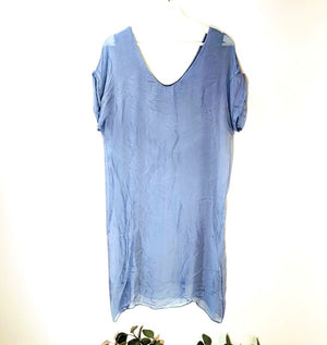 Sarah Tempest Jigsaw08 Plain Silk V-Neck Dress (Other Colours Available)