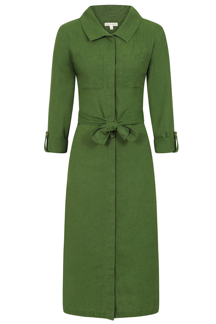 Mudd & Water Womens Green Hudson Dress
