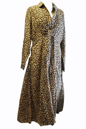 Alice Collins Cheetah Dobby Eleanor Dress
